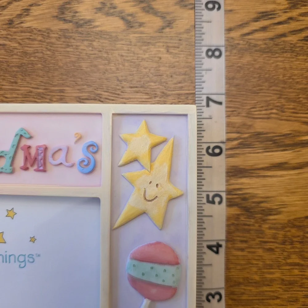 Russ Grandma's Little‎ Angel Baby Photo Frame 5x3 Resin Hand Painted
